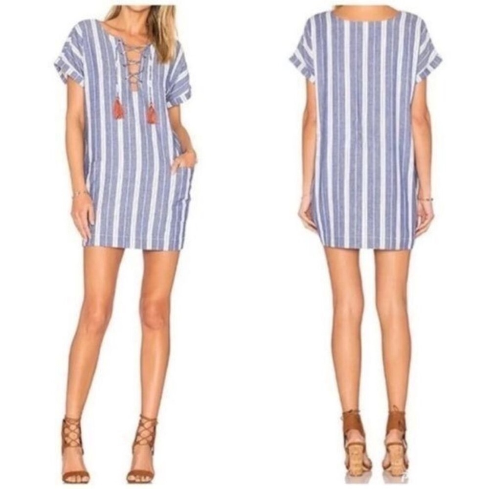 Tularosa stripes tunic dress Xs